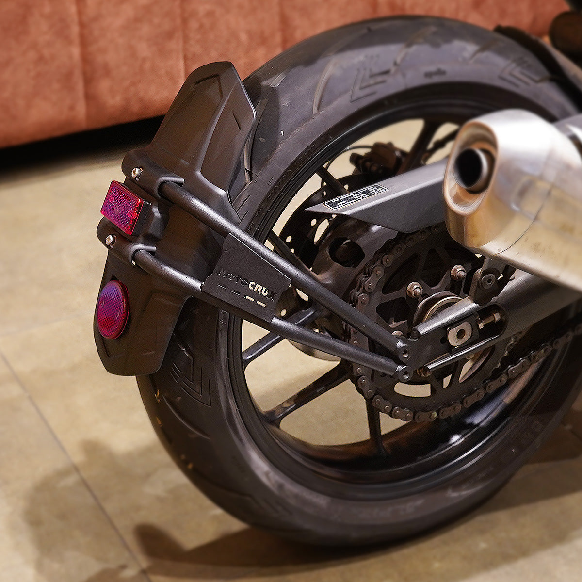 Tyre hugger for speed 400 & scrambler 400X