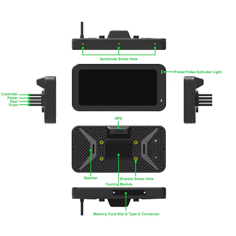 AOOCCI C6 PRO CARPLAY SYSTEM