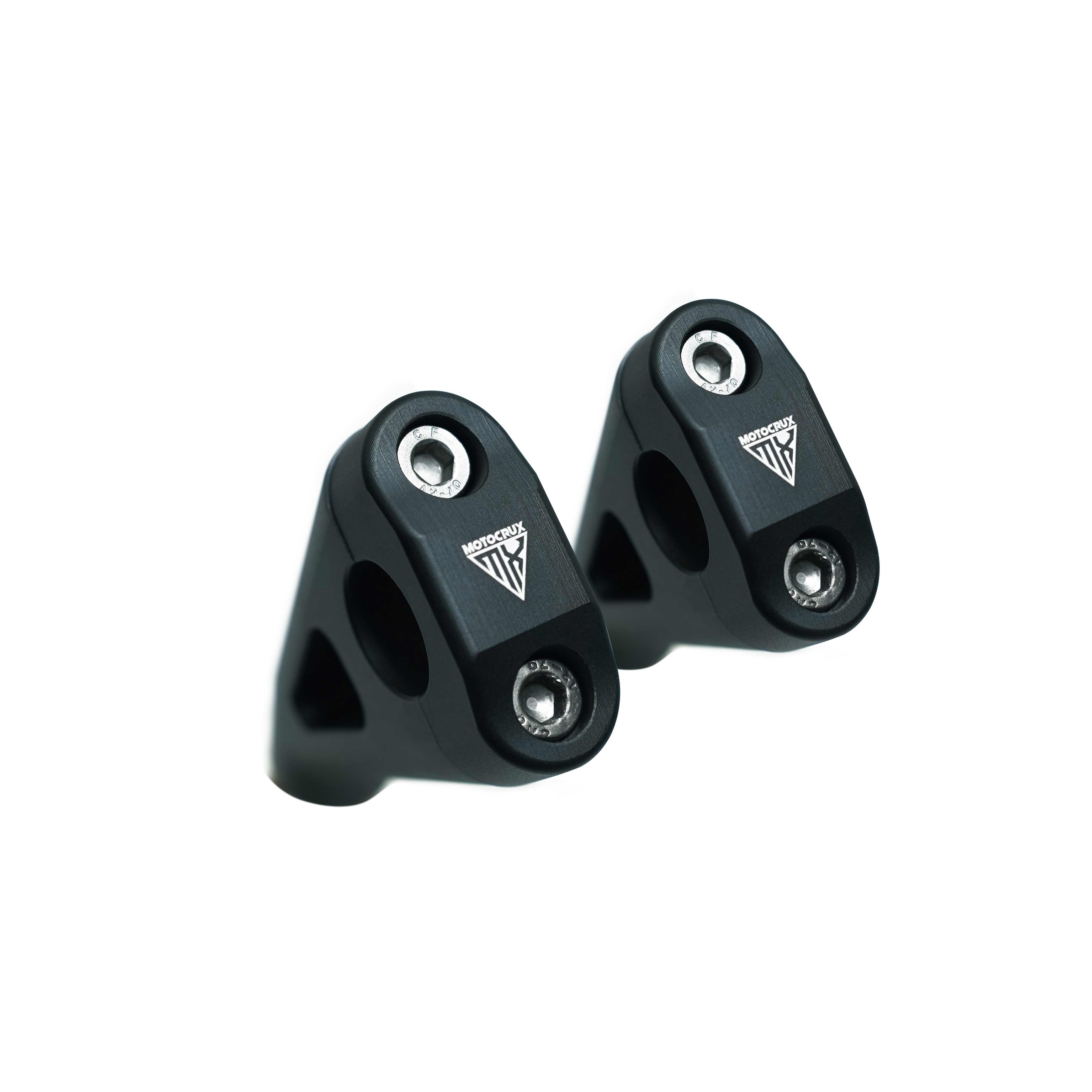 INTERCEPTOR HANDLE RISER BLACK | MOTO CRUX