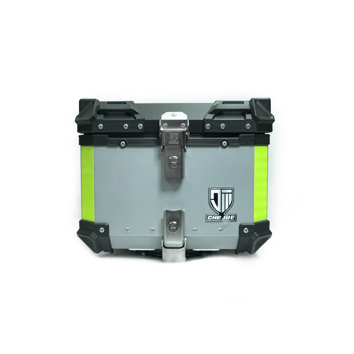 Che Jue X35L Silver Black Aluminium Top Box