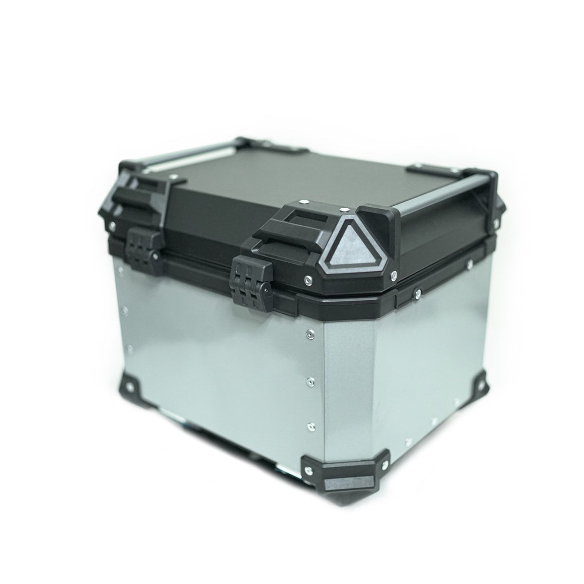 Che Jue X35L Silver Black Aluminium Top Box