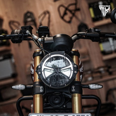 Triumph speed 400 Light Lock Headlight Grill Set