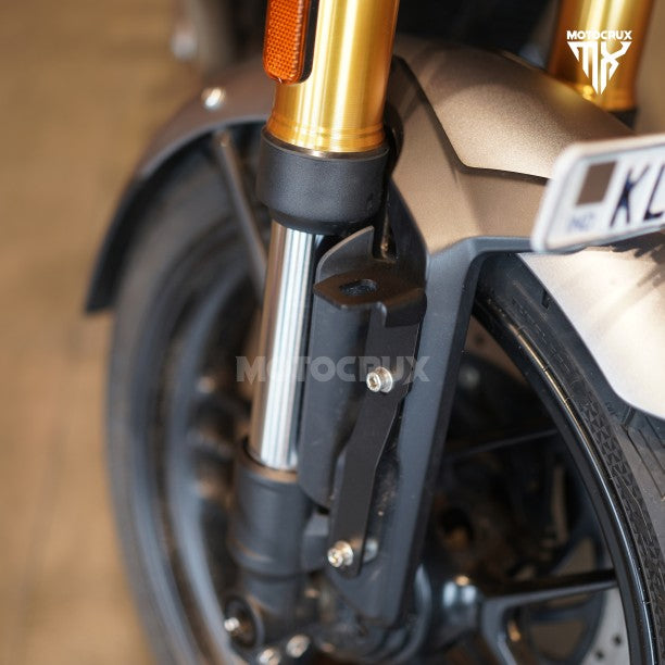 Triumph speed 400 Fog Master Fog Light Clamp