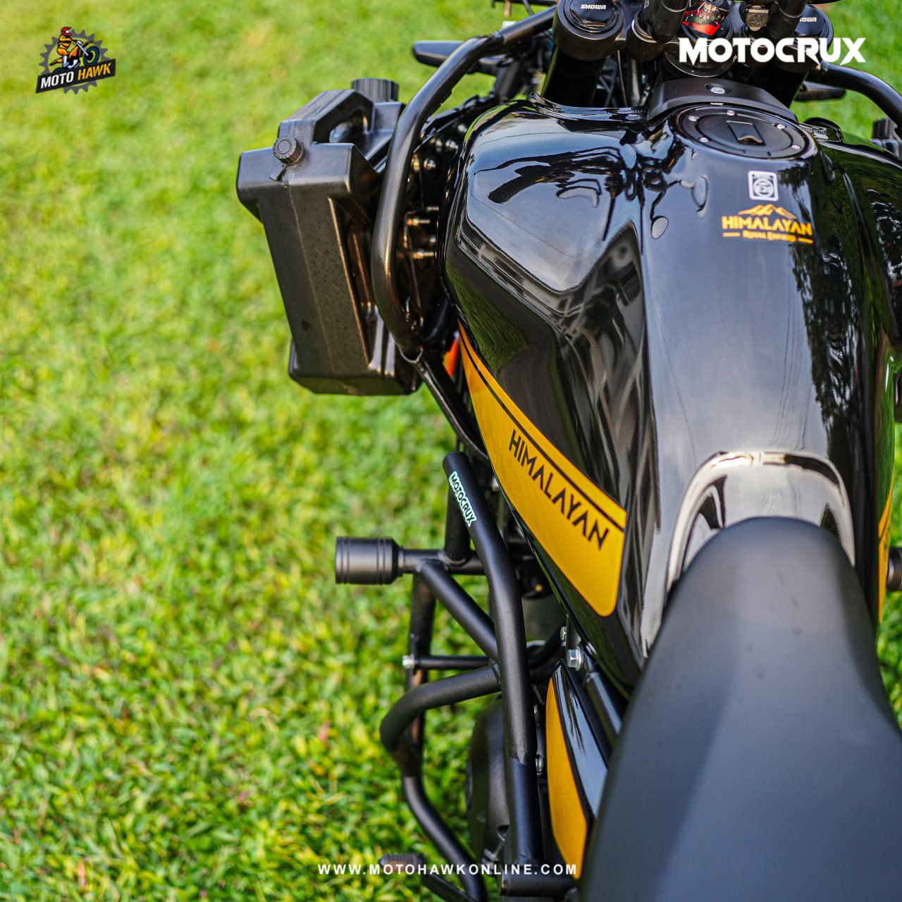 RE Himalayan 450 G.O.A.T Crash Guard with Slider | MOTOCRUX
