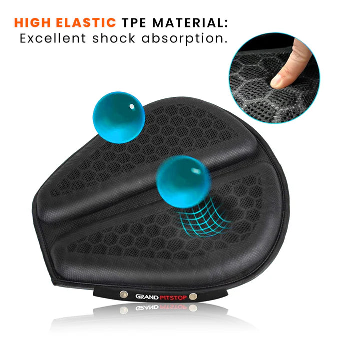 Honeycomb Jel Seat Cushion - Cruiser - Universal Fit