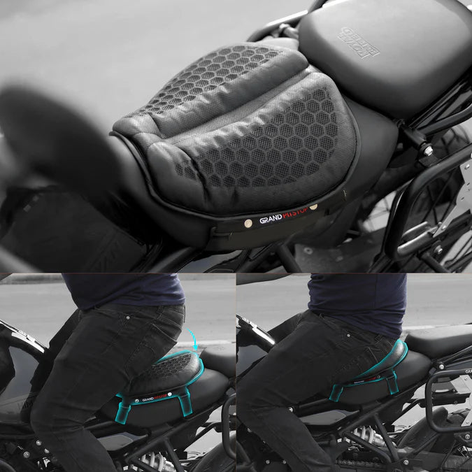 Honeycomb Jel Seat Cushion - Cruiser - Universal Fit