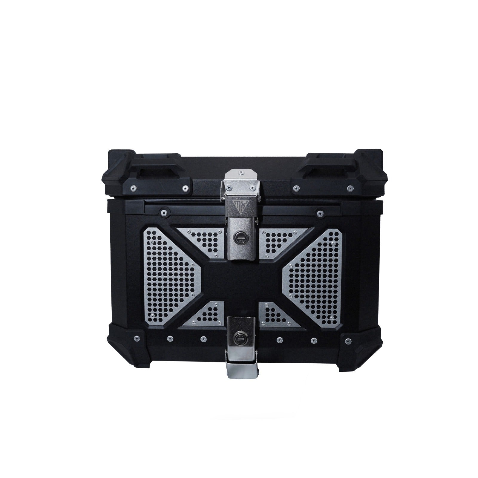 Motocrux Top Box 45L with backrest Black