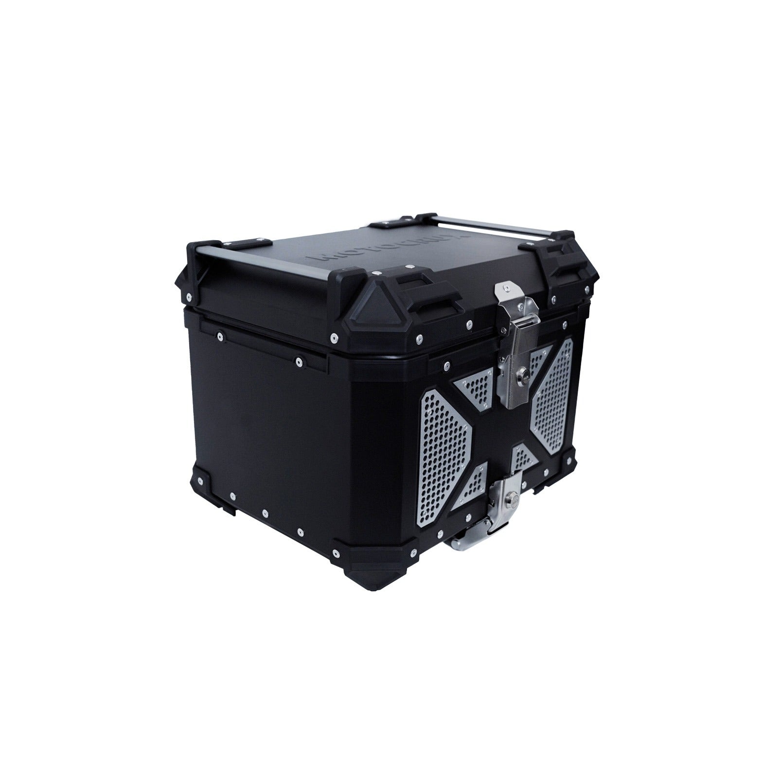 Motocrux Top Box 45L with backrest Black