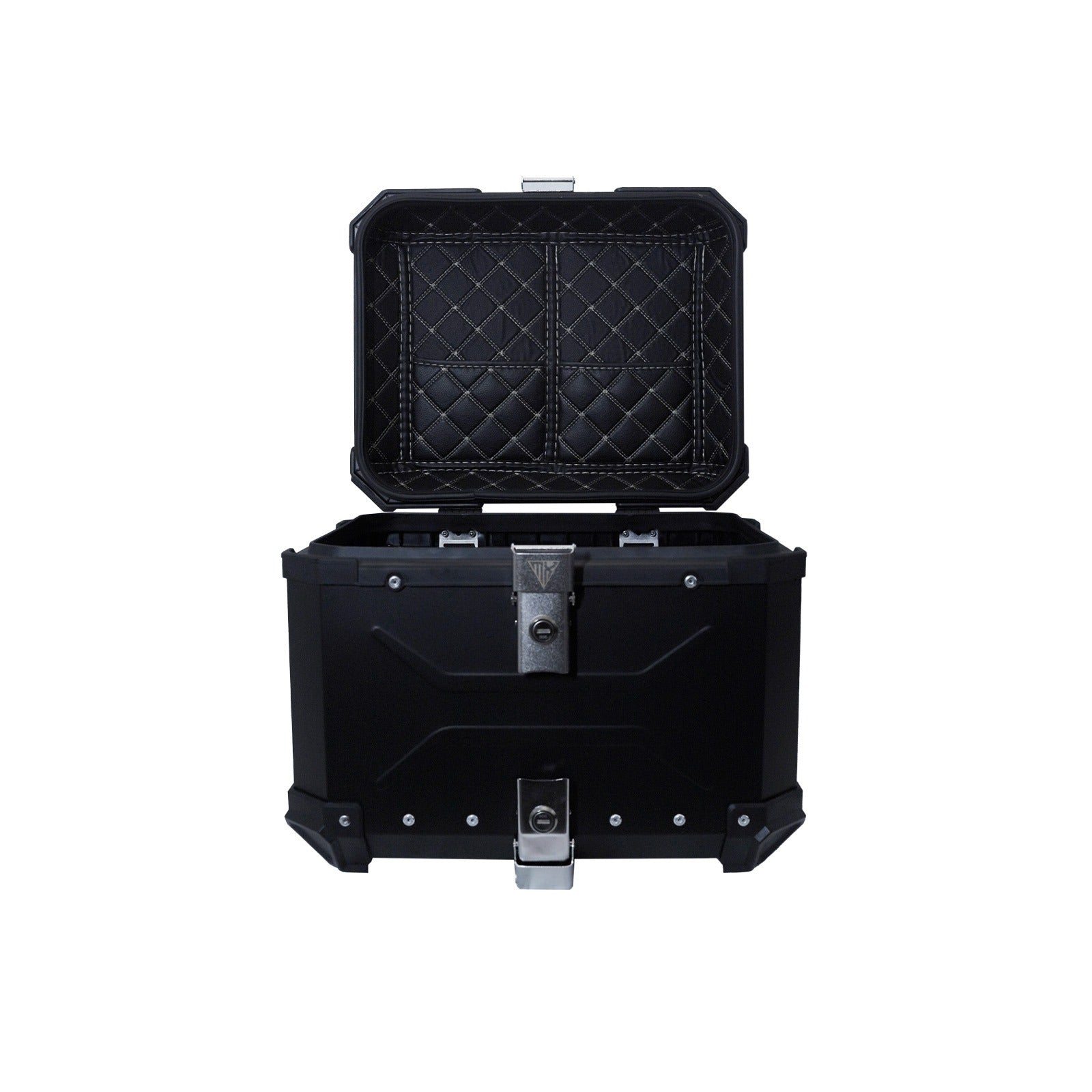 Motocrux Top Box 45L with backrest Black
