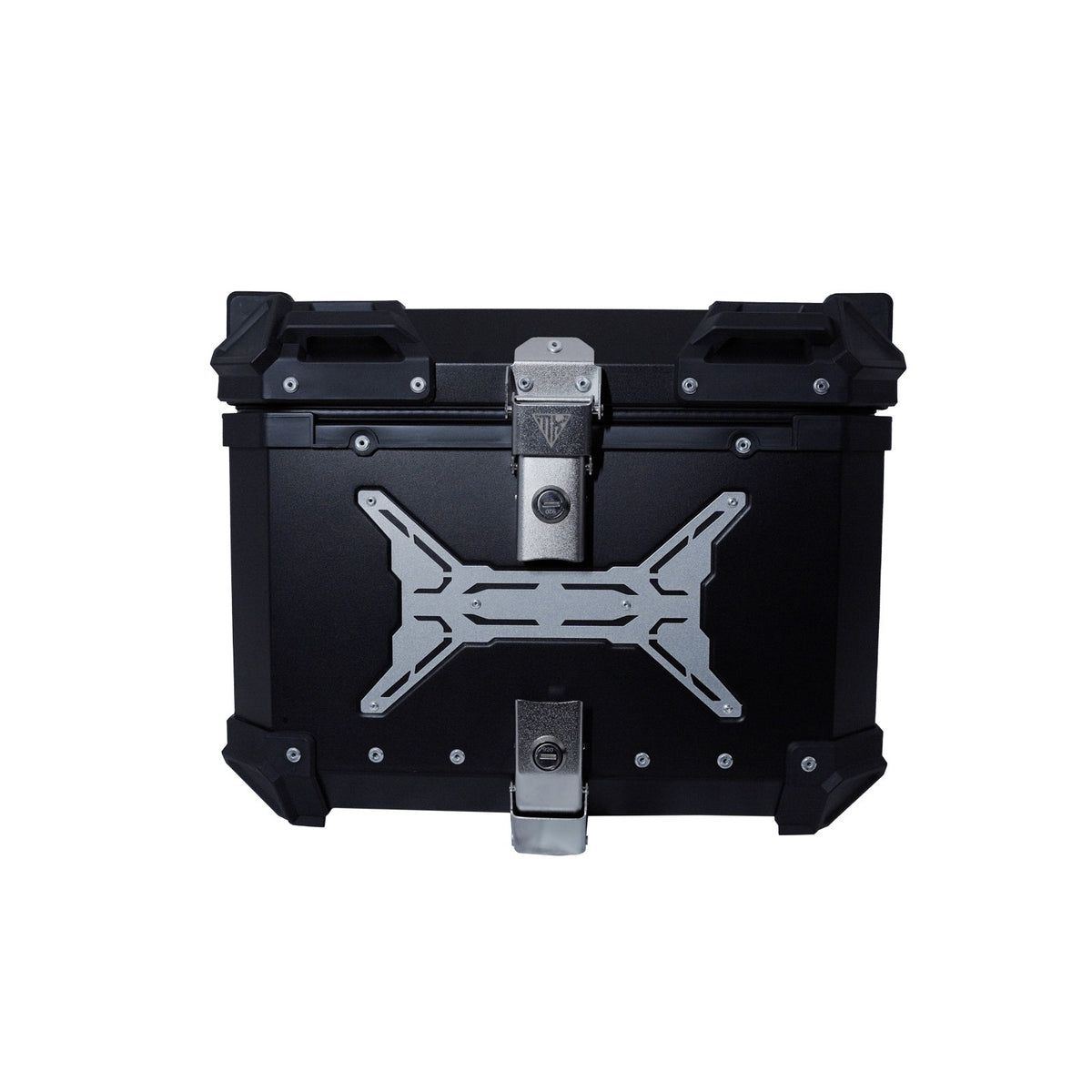 Motocrux Top Box 45L with backrest Black