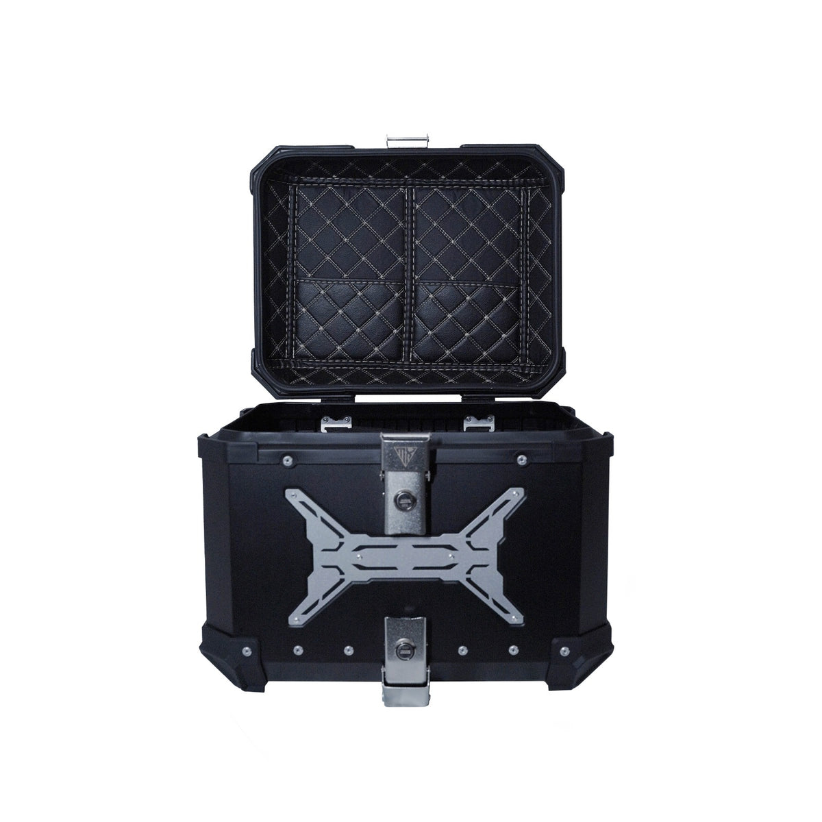 Motocrux Top Box 45L with backrest Black