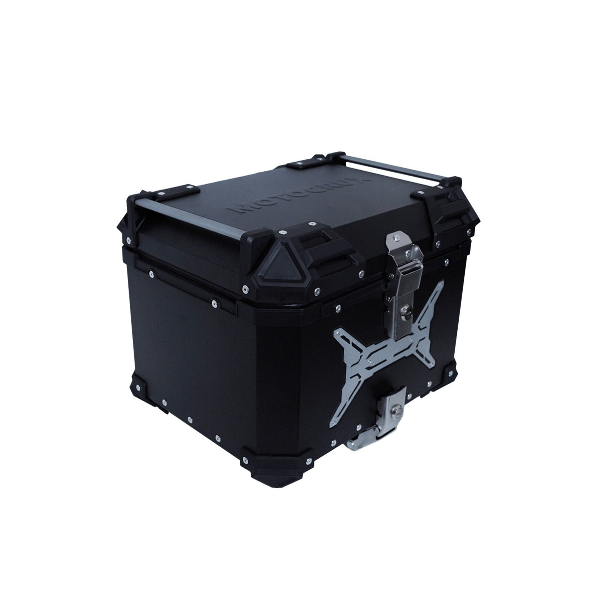Motocrux Top Box 45L with backrest Black