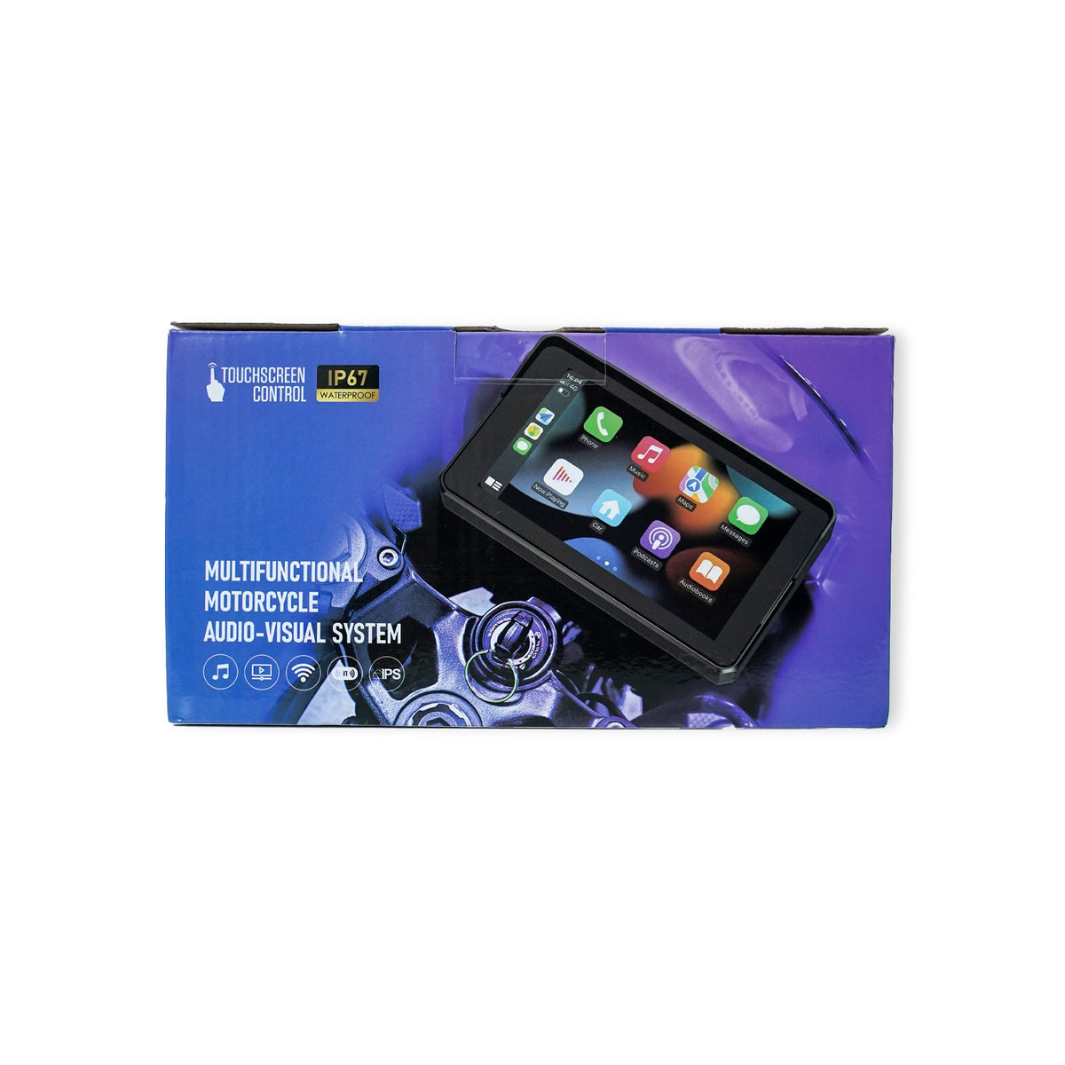 Motor Bike Car Play System (with Tpms & 2 Camera)