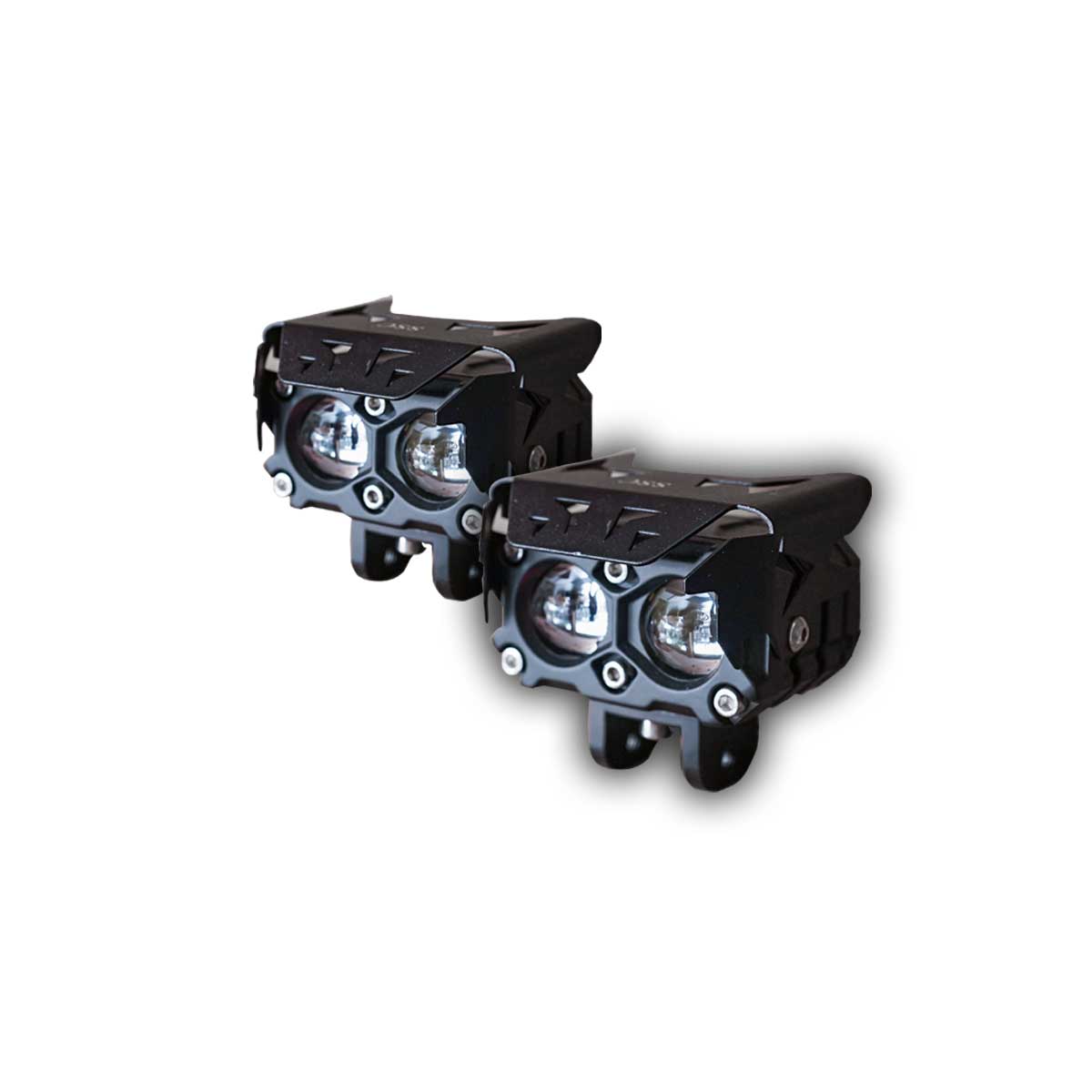 HJG LIU Dual shoot Light Universal Motorcycle Fog Light