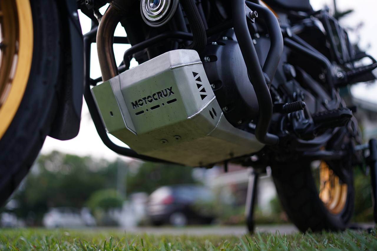 RE Himalayan 450 Tough Guard Aluminium Bash Plate | MOTOCRUX