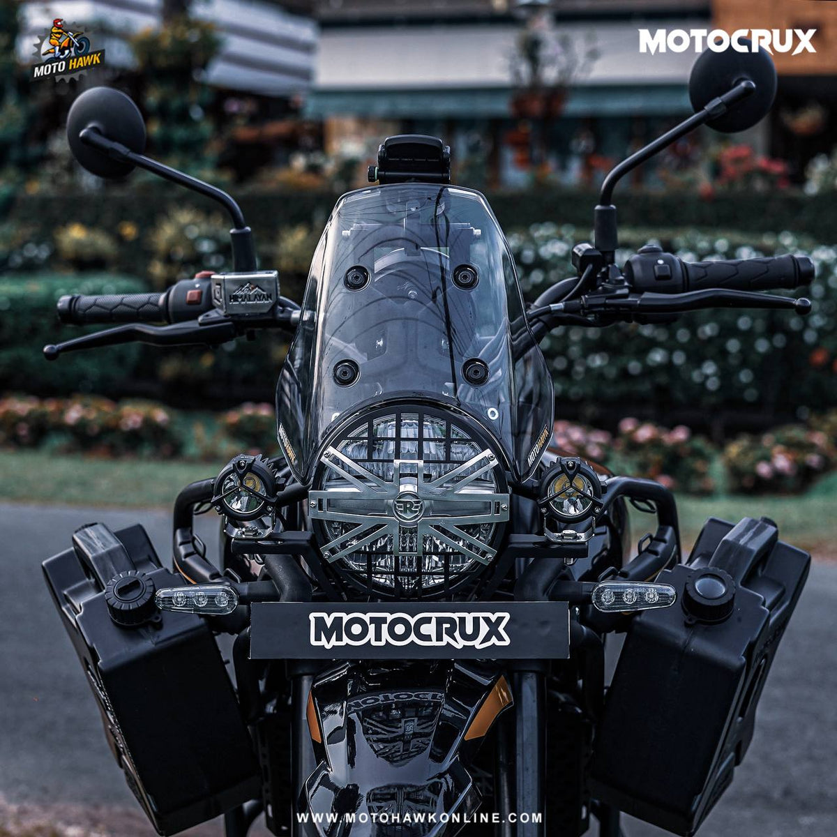 RE Himalayan 450 Headlight Grill | MOTOCRUX |