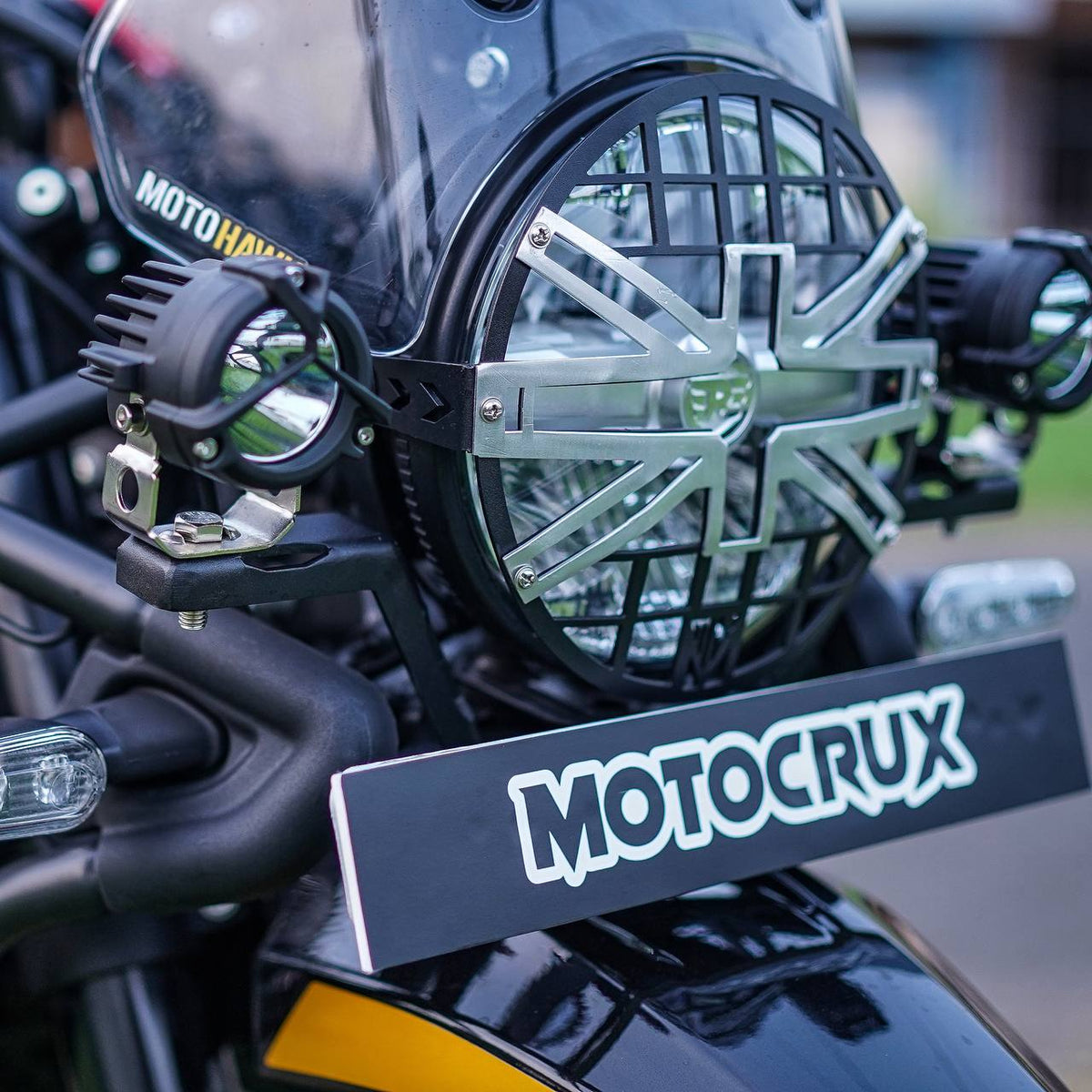 RE Himalayan 450 Headlight Grill | MOTOCRUX |