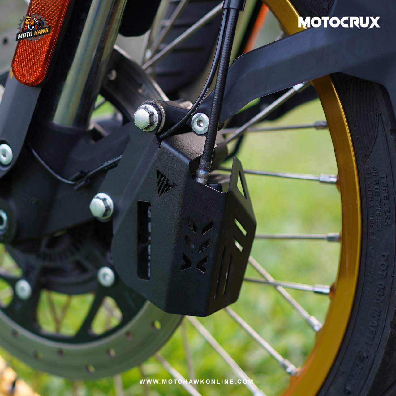 RE Himalayan 450 Disk Caliper Guard | MOTOCRUX
