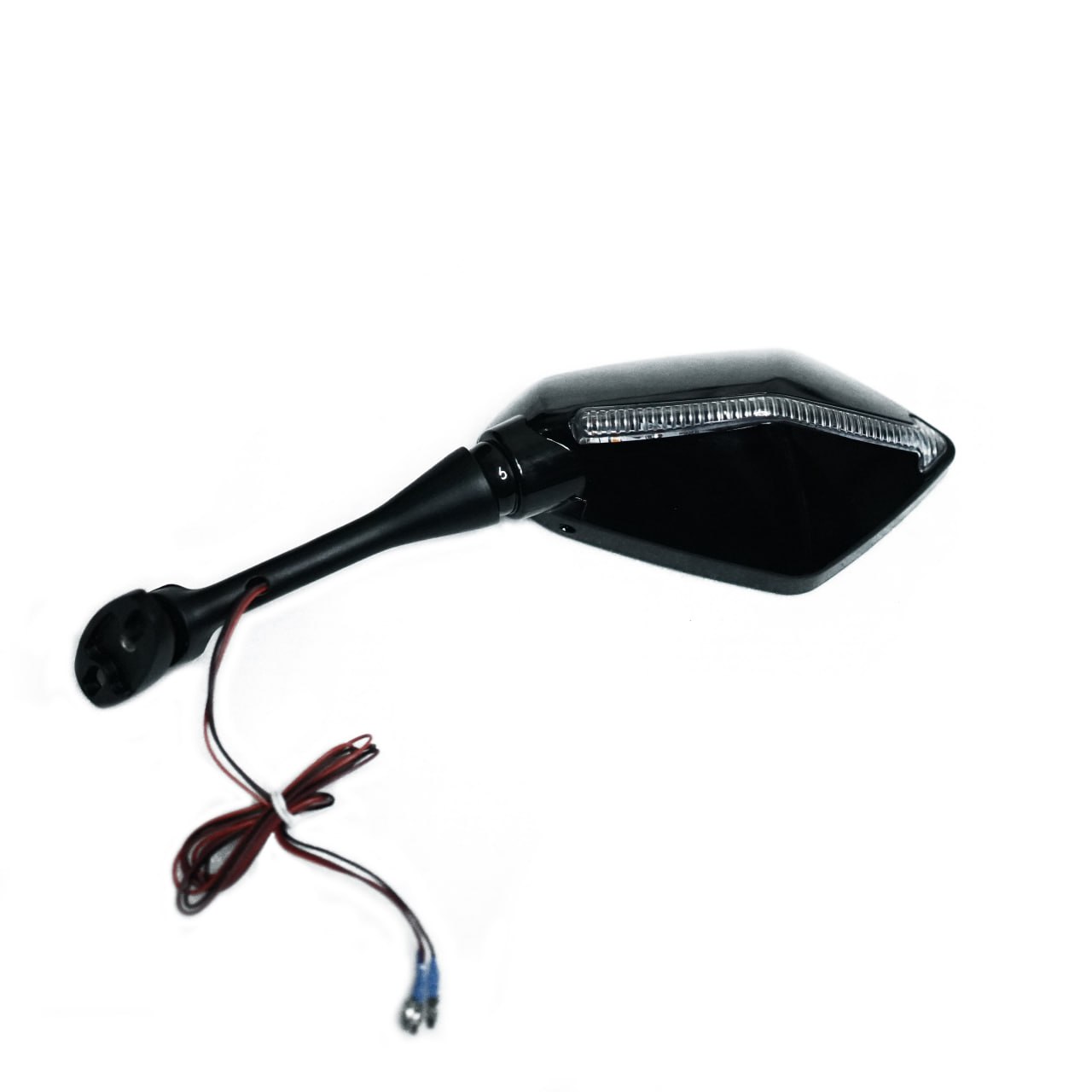 R15 V4 Wing Mirror Bike Indicator Mirror ARROW MIRROR INDICATOR BLACK