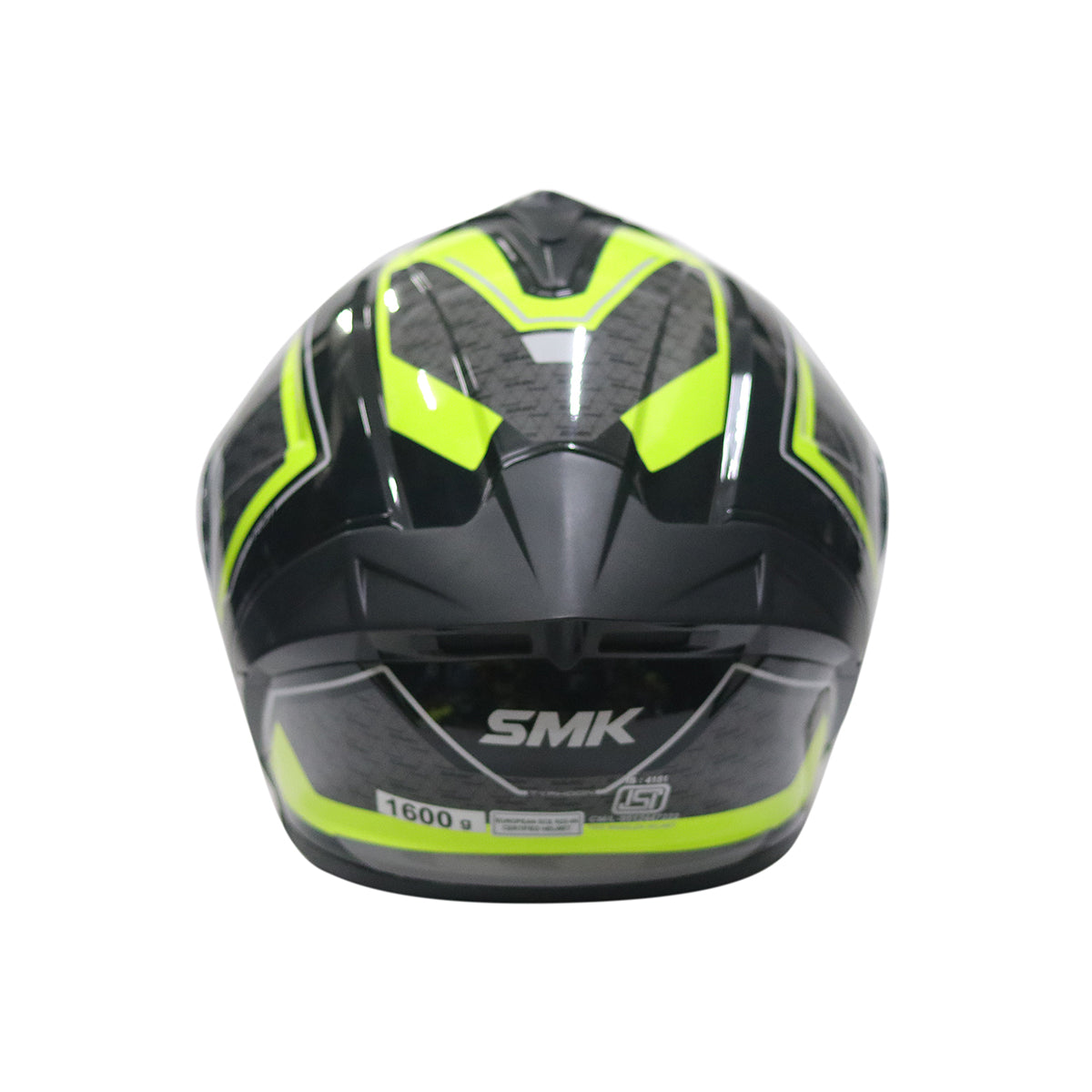 SMK TYPHOON RD1 NEON GREEN BLACK - GLOSSY