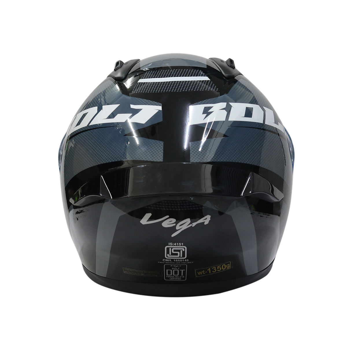 VEGA BOLT - GLOSSY BLACK BLUE