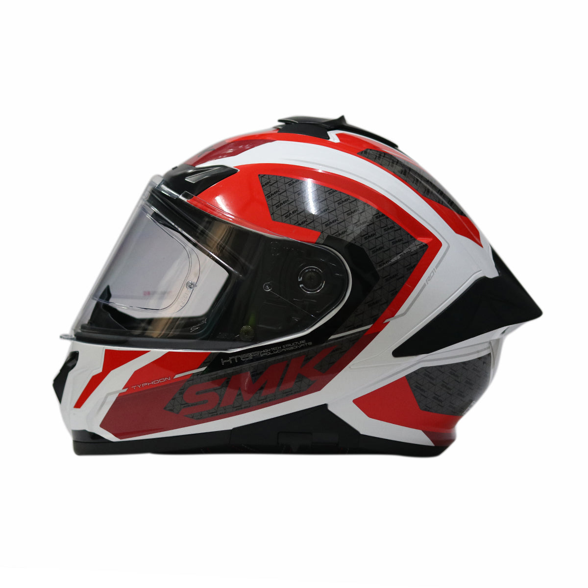 SMK TYPHOON RD1 RED WHITE - GLOSSY