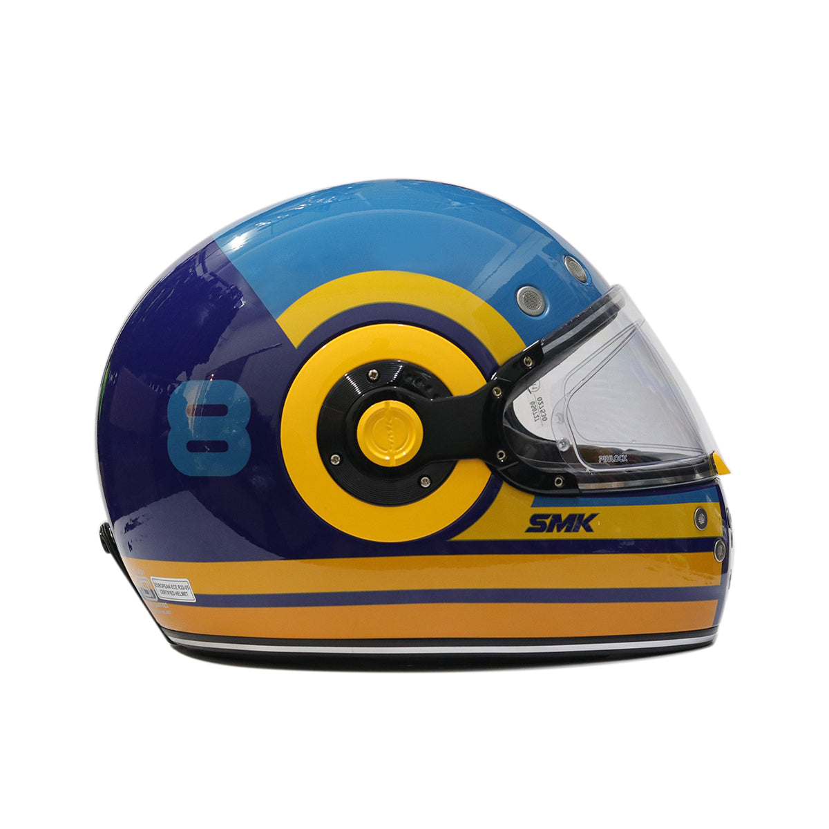 SMK RETRO FULL FACE HELMET