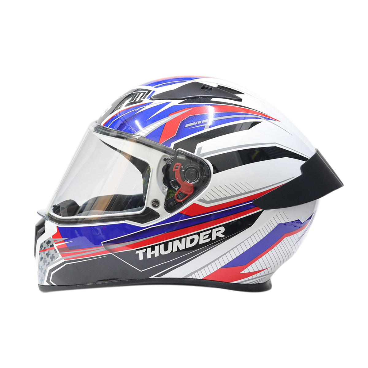STUDDS THUNDER - D8 GLOSSY WHITE BLUE