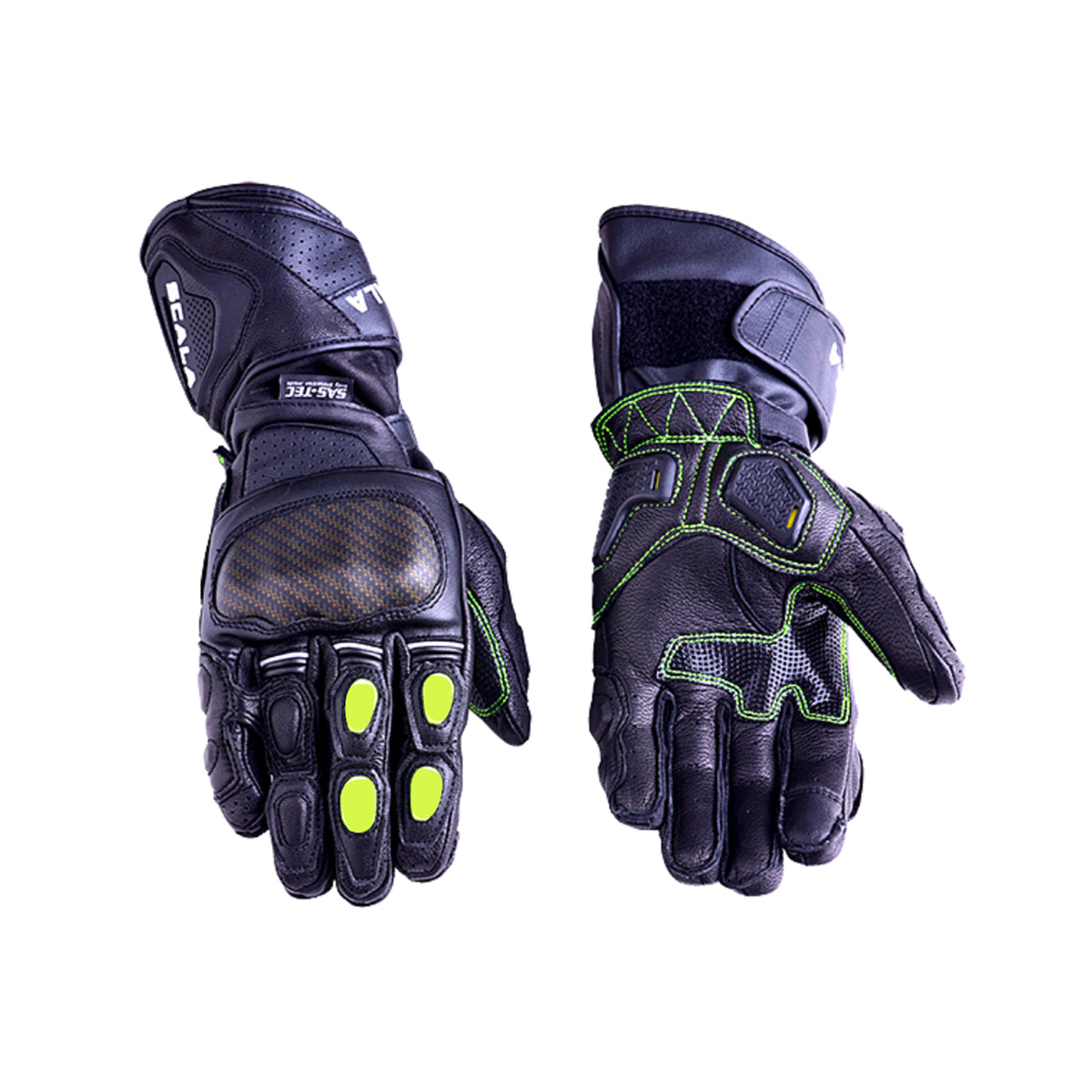 SCALA TREKKER GLOVE - BLACK NEON