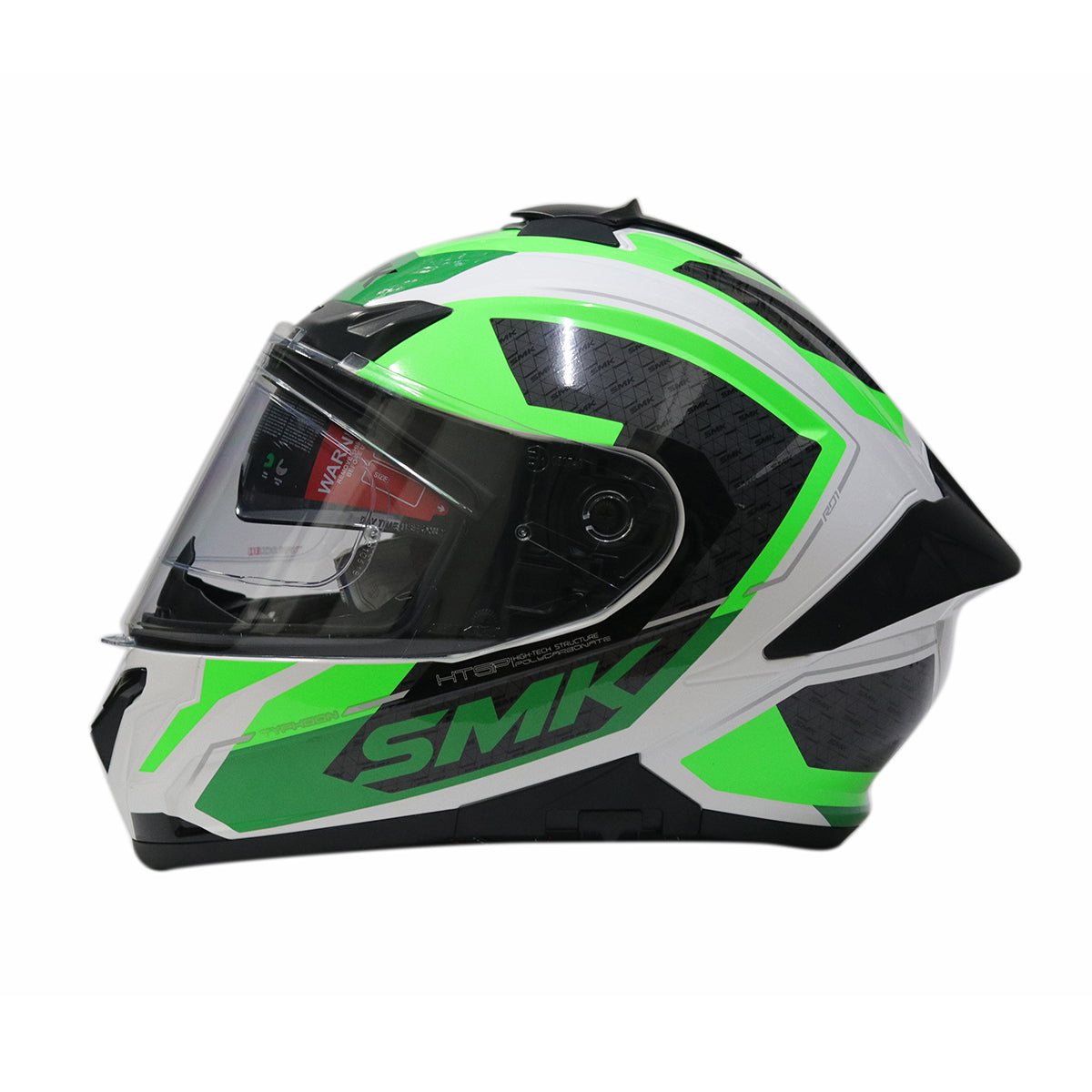 SMK TYPHOON RD1 GREEN BLACK - GLOSSY