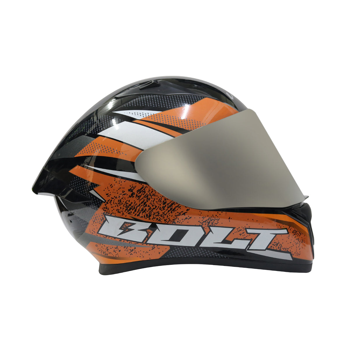 VEGA BOLT - GLOSSY ORANGE BLACK