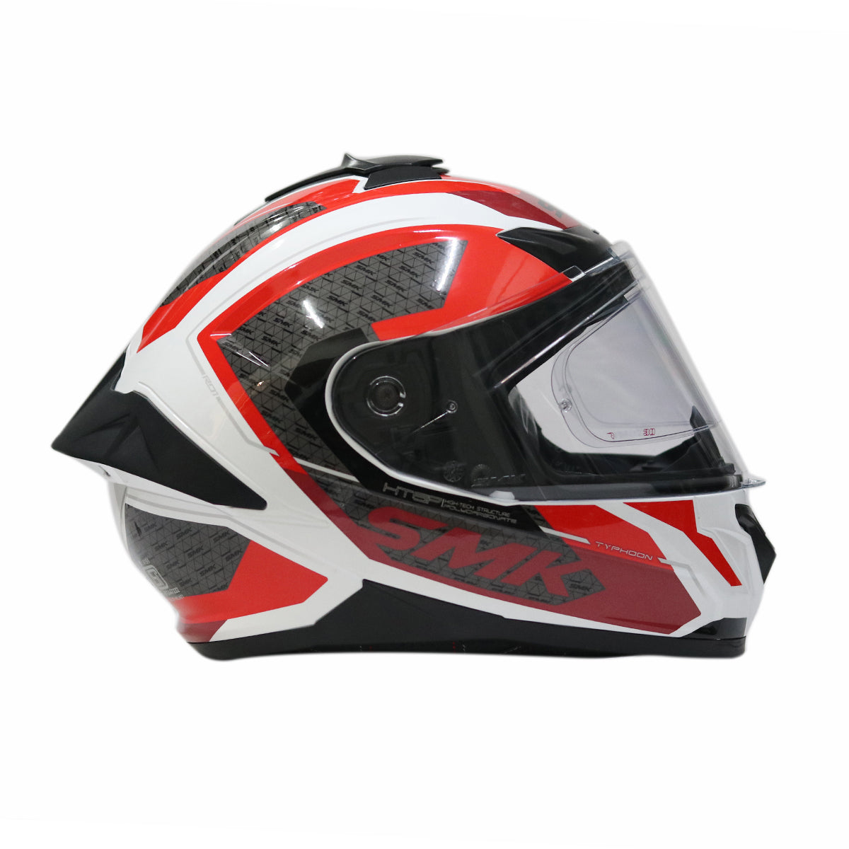 SMK TYPHOON RD1 RED WHITE - GLOSSY