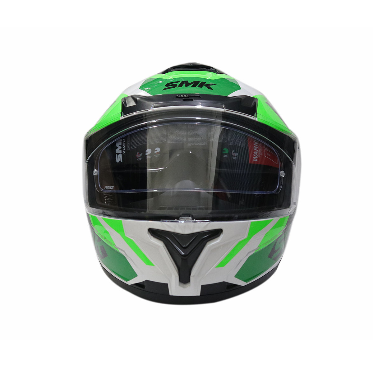 SMK TYPHOON RD1 GREEN BLACK - GLOSSY