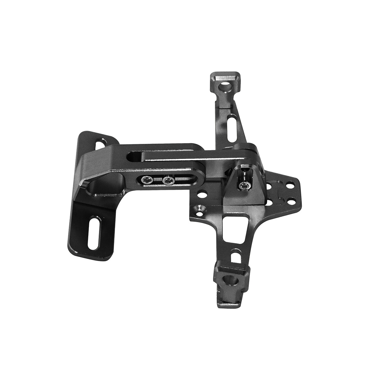 CNC ADJUSTABLE TAIL TIDY WITH TAIL LIGHT- BLACK
