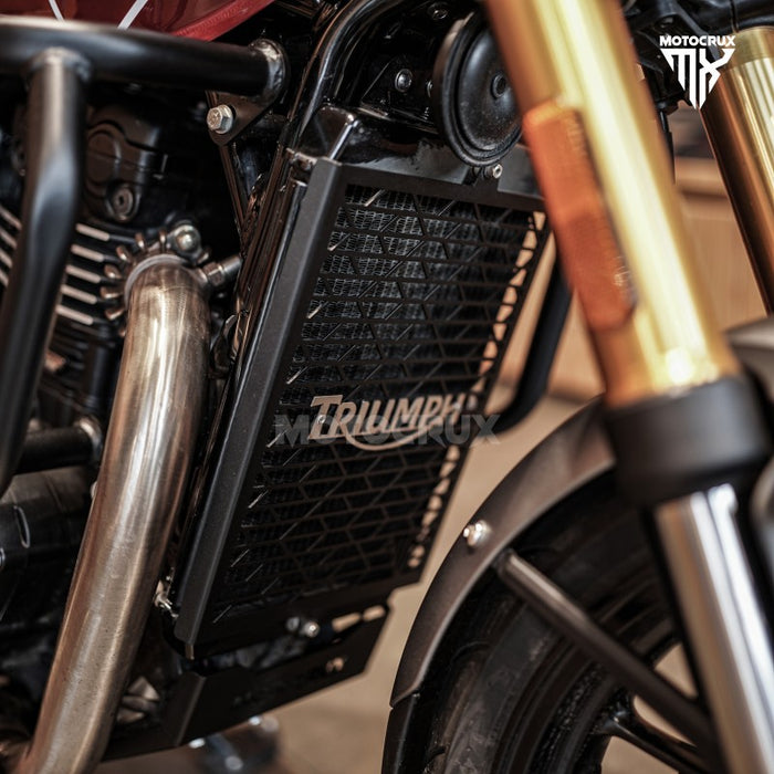 Triumph speed 400 Aero Fence Radiator Grill | MOTO CRUX