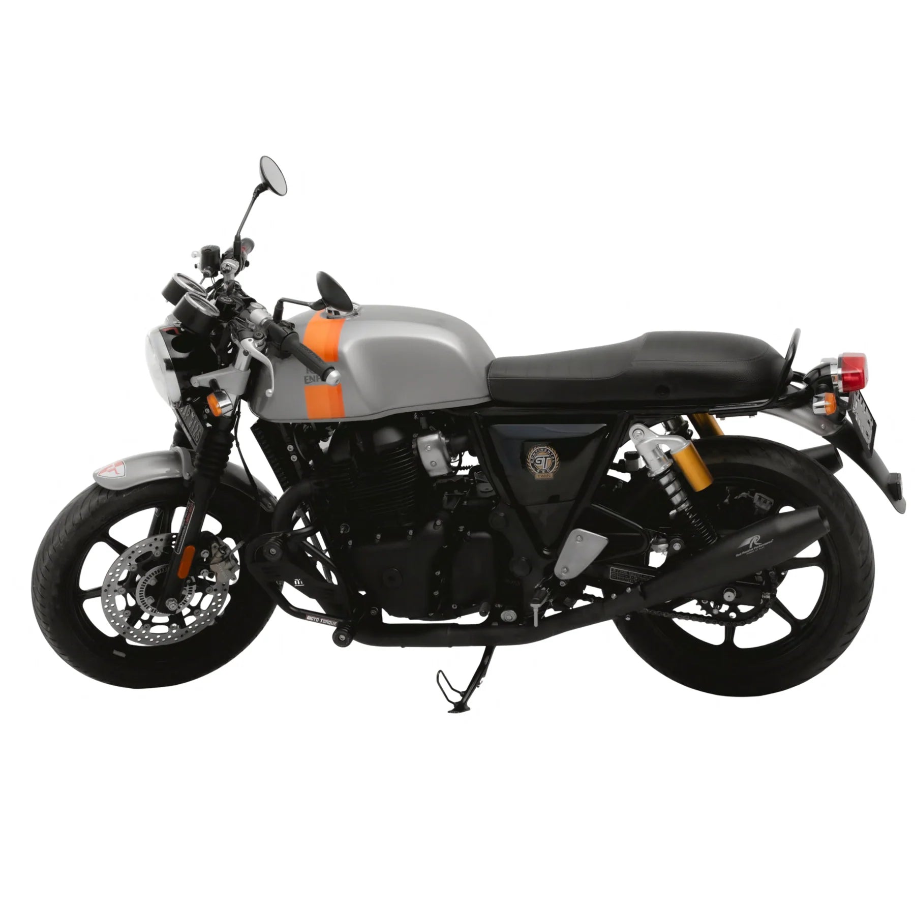 INTERCEPTOR 650 - RED ROOSTER STELLER BLACK EXHAUST