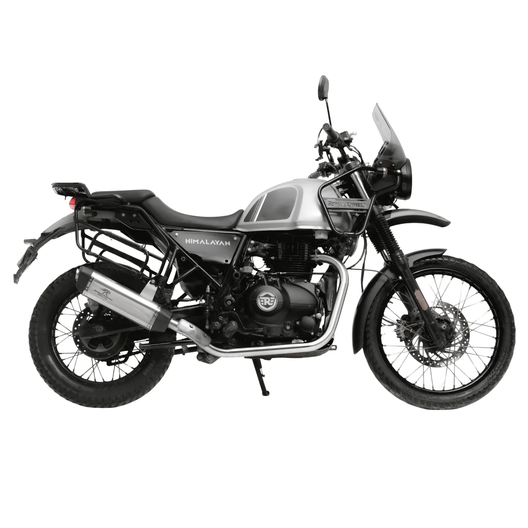 HIMALAYAN 411 - RED ROOSTER VERTEX MATTE EXHAUST