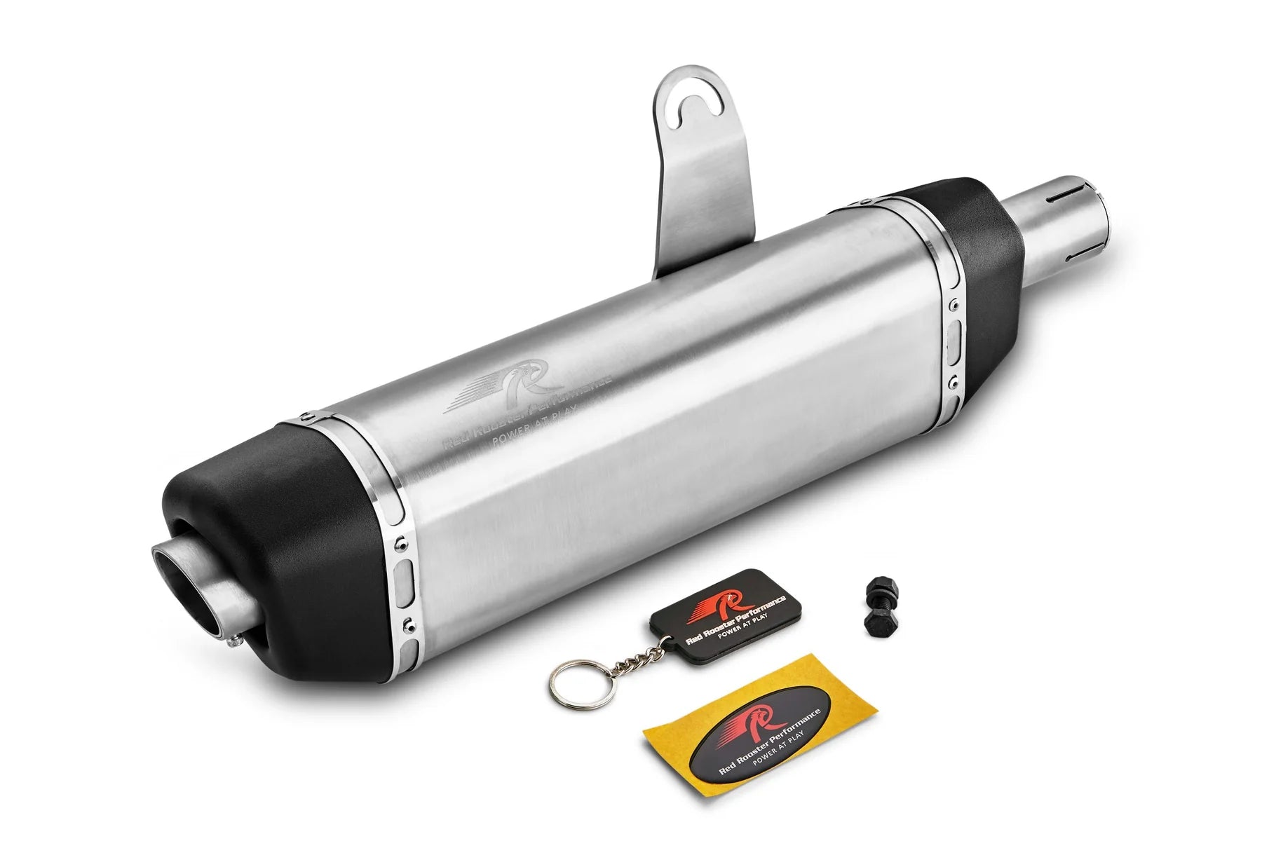 HIMALAYAN 411 - RED ROOSTER VERTEX MATTE EXHAUST