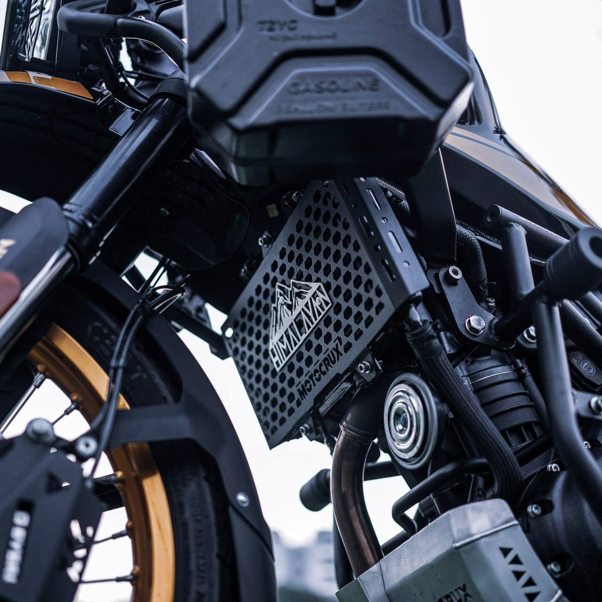 Re Himalayan Radiator RE Himalayan 450 Grill Master Radiator Grill | MOTOCRUX