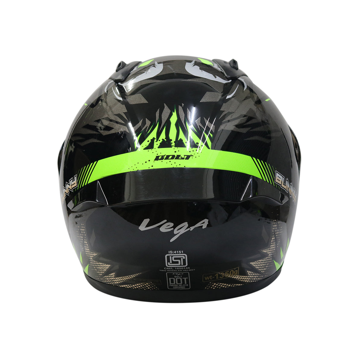 VEGA BOLT - GLOSSY GREEN WHITE