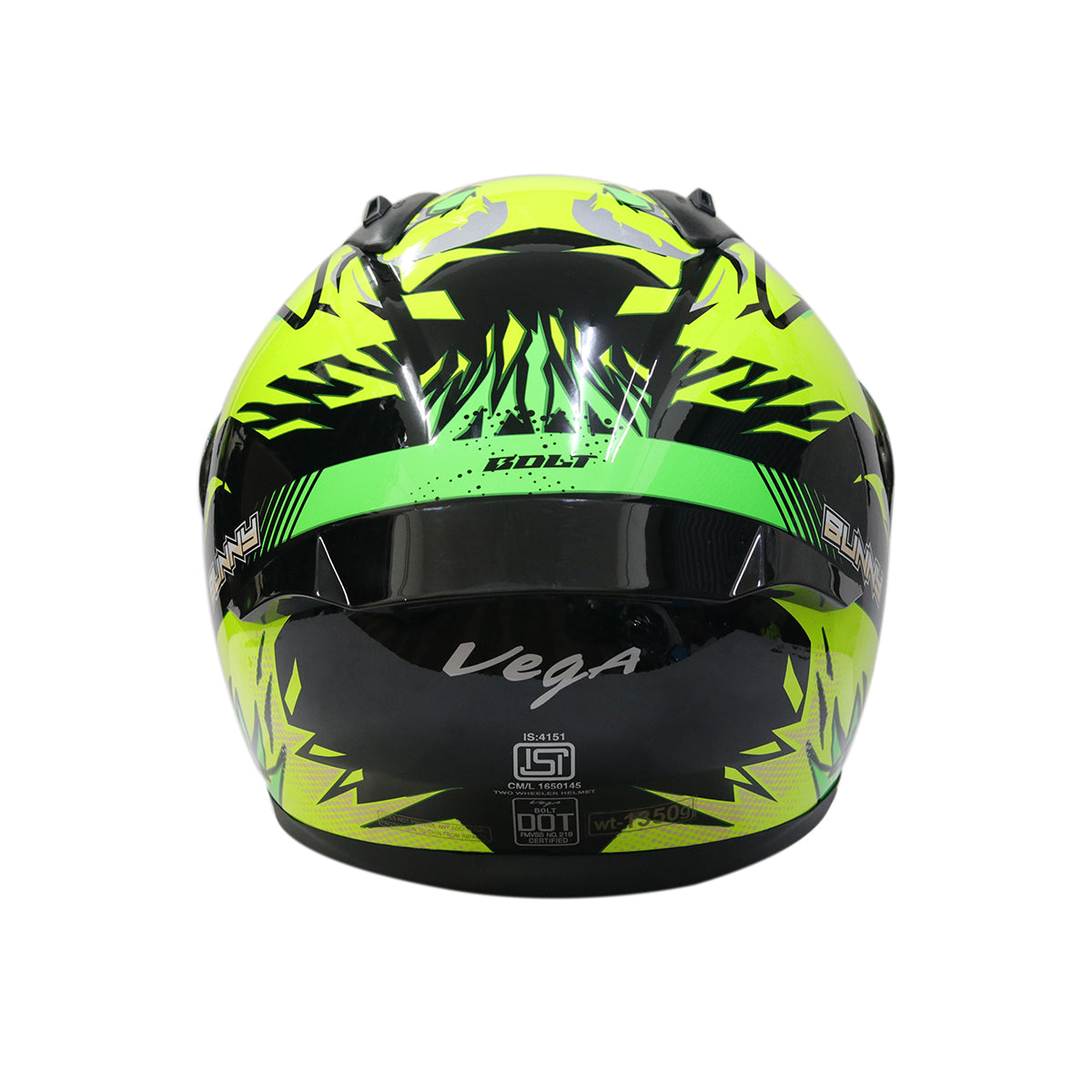 VEGA BOLT - GLOSSY NEON GREEN