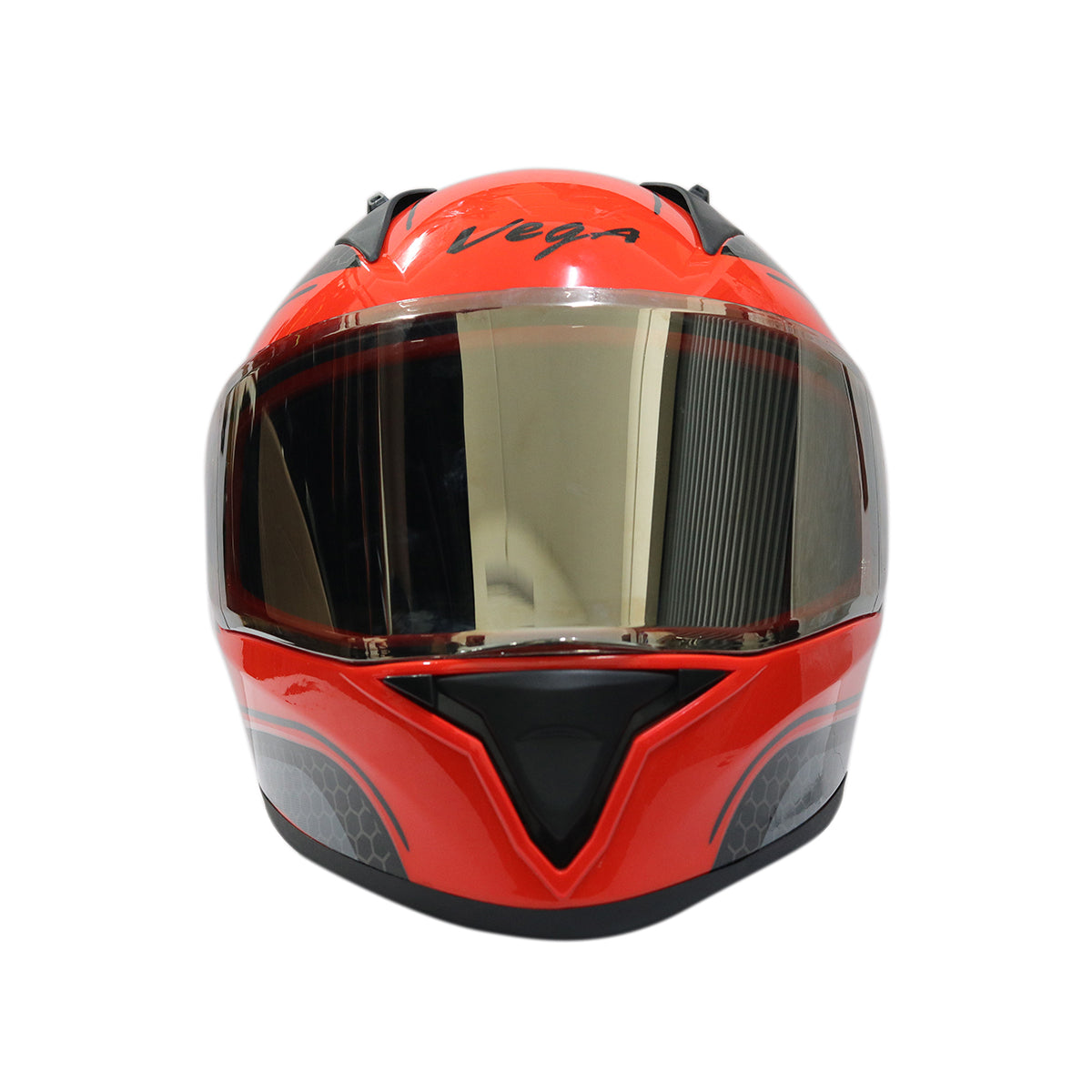 VEGA BOLT - GLOSSY RED BLACK